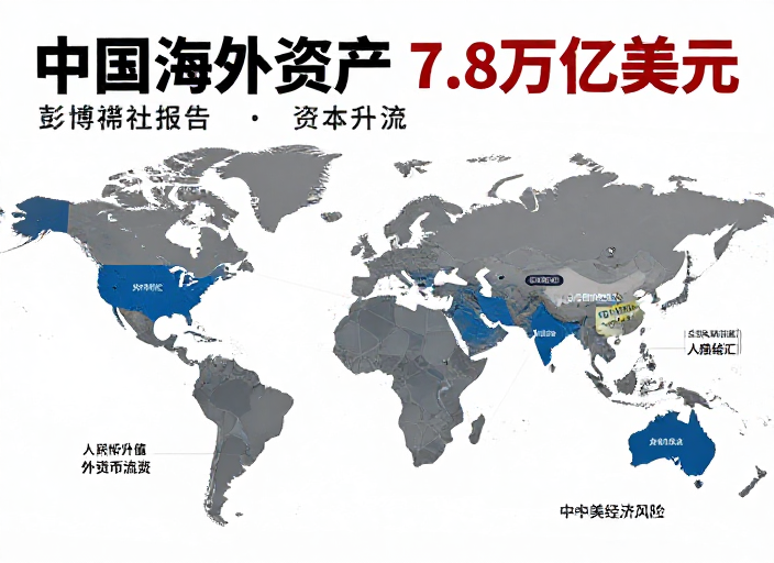 中国海外外汇资产达7.8万亿美元？彭博社数据揭示资本流动新趋势_stone记