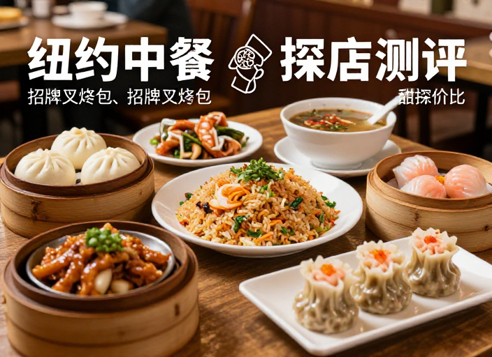 纽约中餐探店测评：招牌叉烧包与阿拉斯加蟹肉炒饭体验_stone记